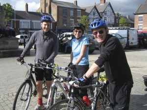 cyclists in Ripon