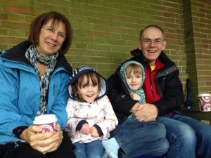 Cold and sheltering in The Valley Gardens